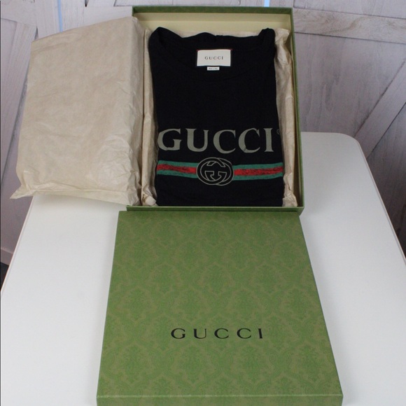 AUTHENTIC GUCCI T-SHIRT. Original design with authentic tags! - Picture 1 of 3